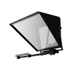 PGX OCU13 Lightweight Camera Tablet Teleprompter Mounted without Tablet front left view