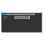 WinPlus-IP Prompter Voice Control Language select