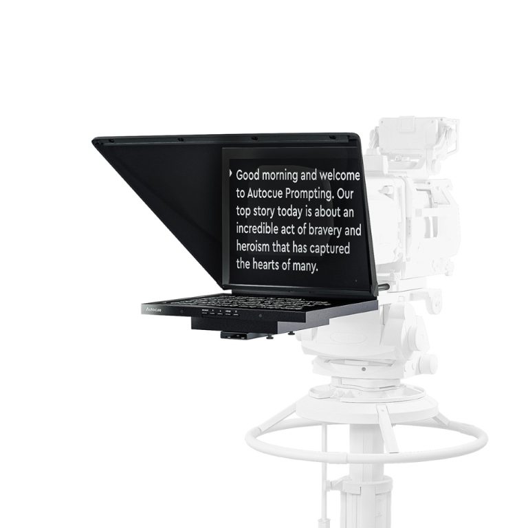 Autocue 19 inch Pioneer Studio Box Lens Prompter Mounting - front view